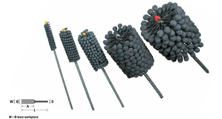 Chổi Hoàn Thiện Bề Mặt Lỗ: Làm Sạch & Đánh Bóng Các Lỗ Khoan Chính Xác!