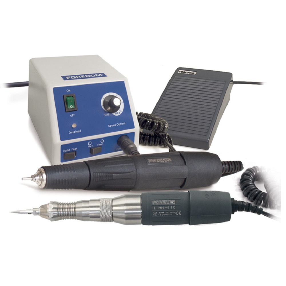 Foredom: Đánh Bóng Lưỡi Dao Khắc Gỗ Tỉ Mỉ Như Mới