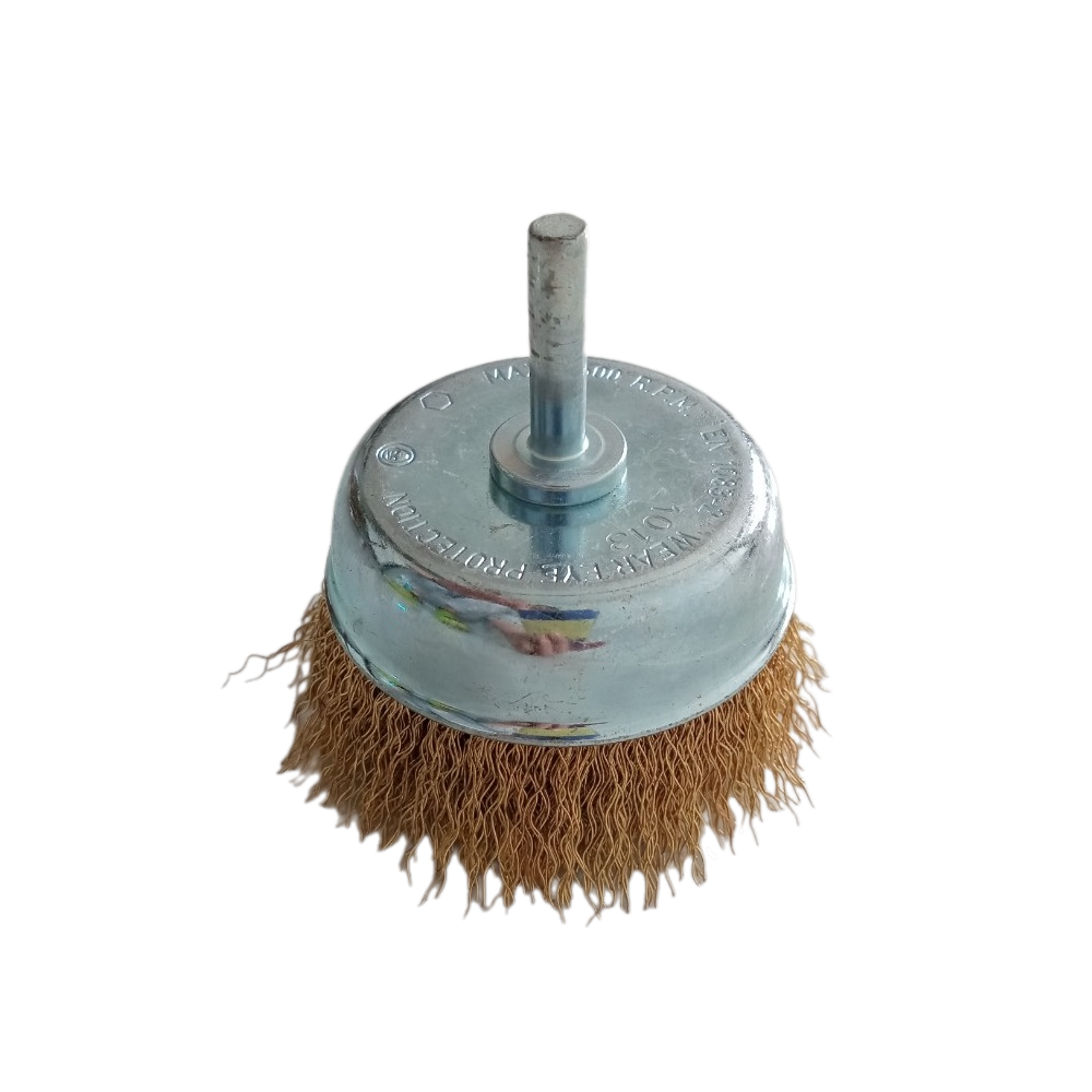Chén cước D75, chuôi 6mm, sợi thép mạ đồng 0,3mm, T20
