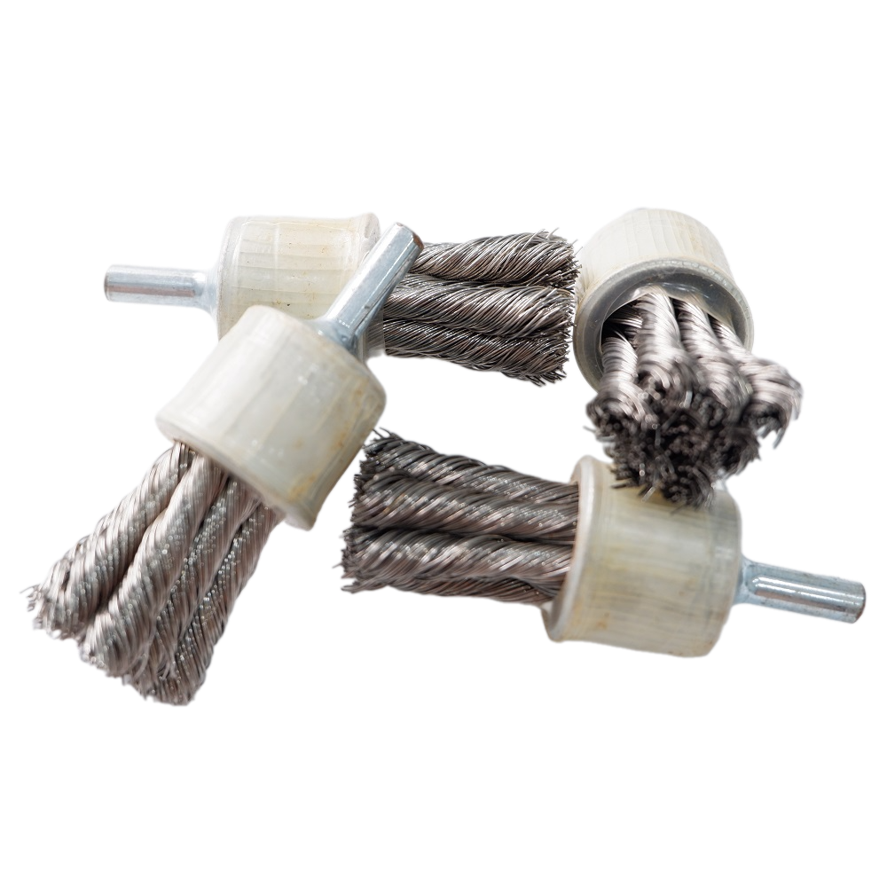 Chổi D23  chuôi 6, sợi xoắn bằng thép không gỉ 0,35, T29