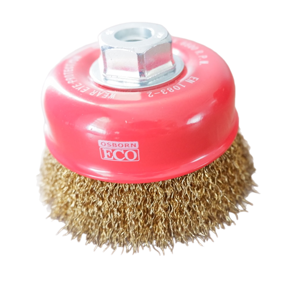 Chén cước D65, M10 x 1,5, sợi thép mạ đồng 0,3mm