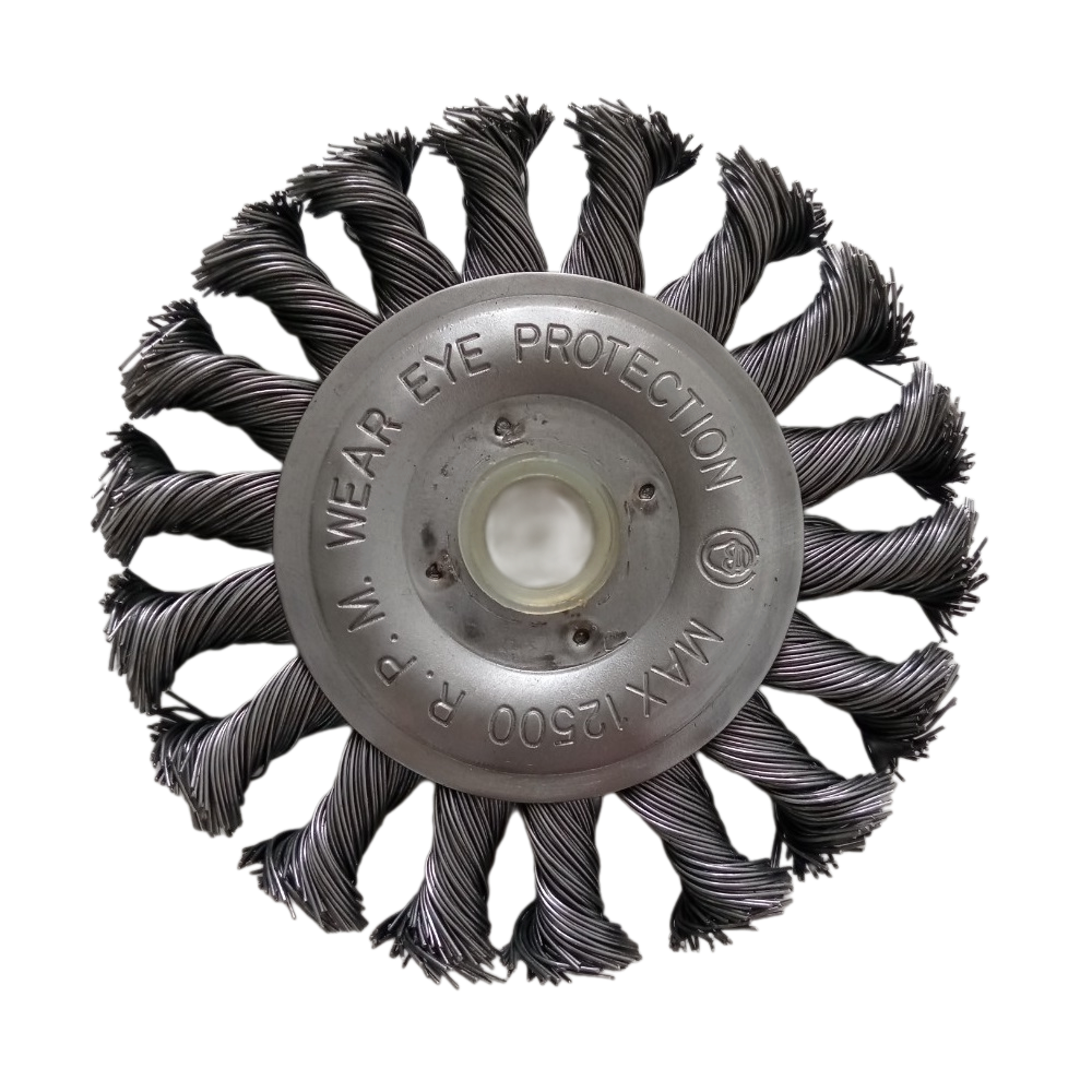 Bánh cước D178 x 13mm, lỗ 22,2mm, sợi xoắn 0,5mm, T42